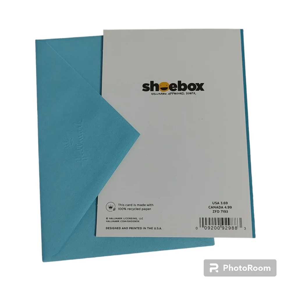 FREEBIE with Bundle Funny Father's Day Card Shoebox Hallmark Dad is the Best